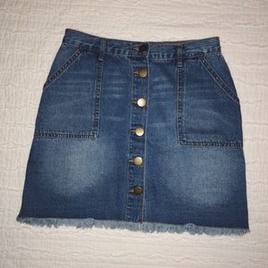 Blu Pepper Skirts - Button down skirt Blu Pepper Skirts - Button down skirt